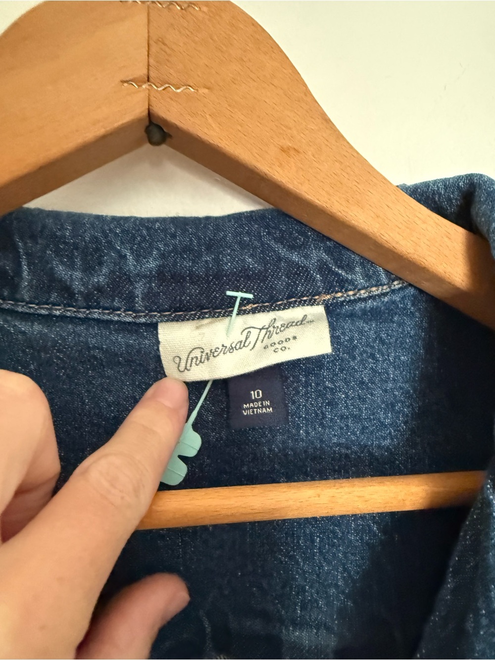 Universal Thread Blue Denim Utility Jumpsuit - Picture 5 of 5